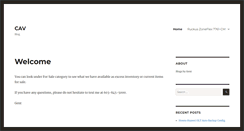 Desktop Screenshot of cav.net